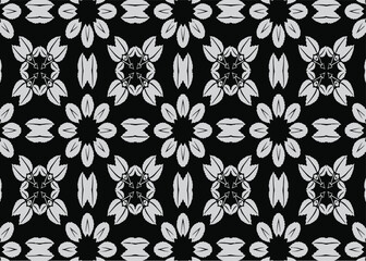 Fototapeta premium vector seamless floral pattern design