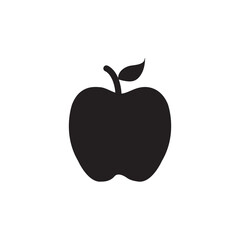 Apple icon vector illustration.  Apple sign trendy style illustration on white background..eps