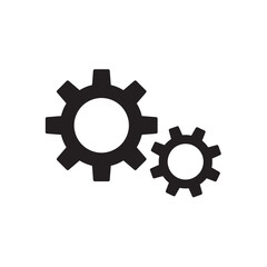 setting Icon vector illustration.  Cog settings sign or Gear Sign icon for web and app..eps