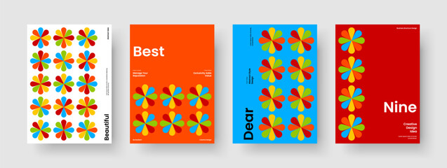 Fototapeta premium Geometric Background Template. Modern Poster Layout. Creative Flyer Design. Brochure. Business Presentation. Book Cover. Banner. Report. Catalog. Journal. Brand Identity. Pamphlet. Magazine