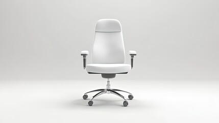 Office chair, on the white background