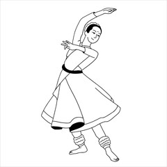 Kathak, India traditional dance