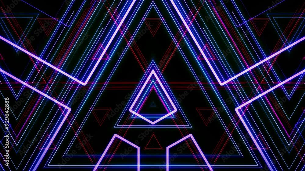 Canvas Prints abstract retro cyber laser digital colorful with glowing neon lights technology background.