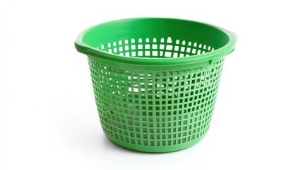 Waste basket, on the white background