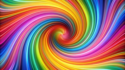 Hypnotic color swirl background for design projects, abstract, vibrant, colorful, mesmerizing, hypnotic, swirls