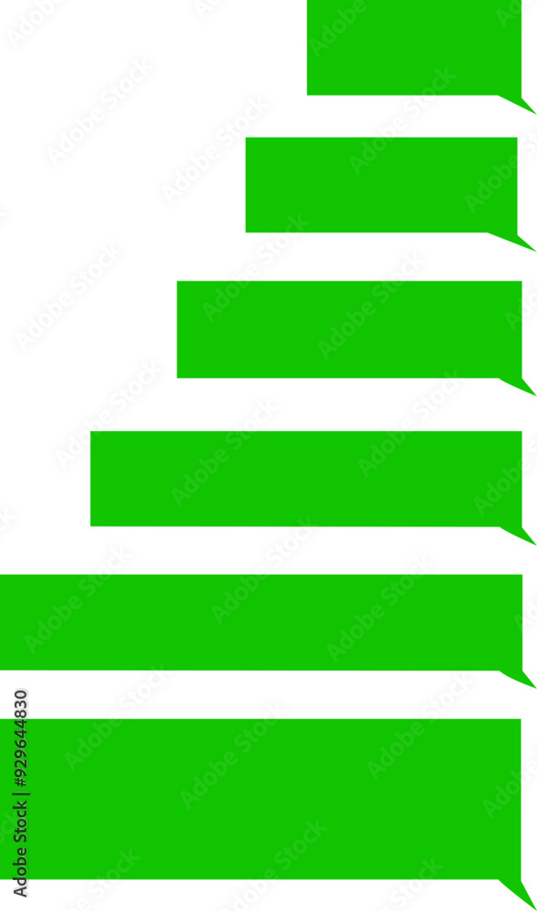 Poster chatting sms with green message bubbles. text messaging. discussion. smartphone, mobile phone templa