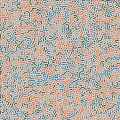 Fototapeta premium ABSTRACT PASTEL COLORFUL TURING PATTERN ROUGH DESIGN REACTION DIFFUSION BACKGROUND VECTOR GOOD FOR WALLPAPER, COVER,POSTER 