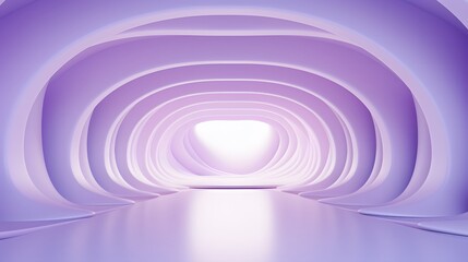 Obraz premium 3d rendering of White and purple abstract geometric background. Scene for advertising, technology, showcase, banner, game, sport, cosmetic, business, metaverse. Sci-Fi Illustration. Product display