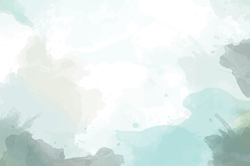 Watercolor pastel abstract background