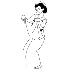 Bedhaya, Central java dance