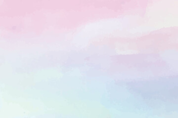Watercolor pastel abstract background