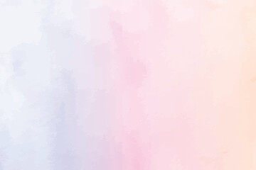 Watercolor pastel abstract background