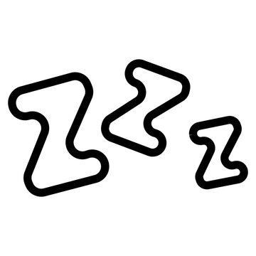 recommend clip art: Sleep ZZZ Speech Bubble Icon