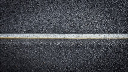 Fototapeta premium Horizontal tarmac road texture with grey grainy asphalt background , black, asphalt, road, texture, background, horizontal
