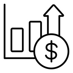 Growth line icon.svg