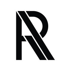 simple ar letter logo