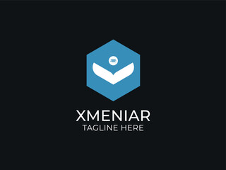 Business modern letter logo design 