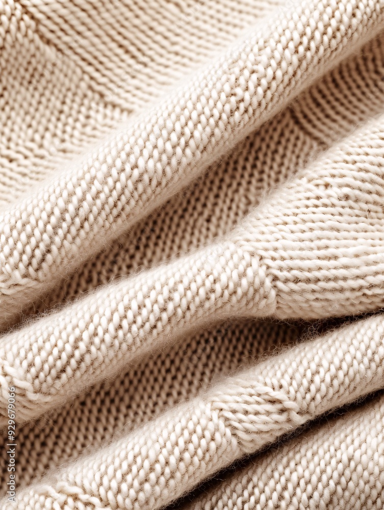 Poster textured herringbone fabric close-up with visible pattern and ample copy space.