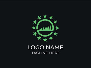 Business modern letter logo design 