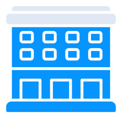 Condo solid duo tone icon