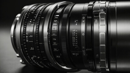 camera lens close up