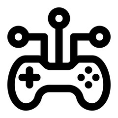 game network, game distribution, game sharing, online game, game, game technology, game development outline icon