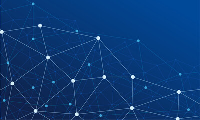 点を線で繋いだグリッド背景素材