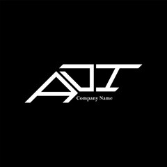 ADI logo design, ADI simple and modern logo. ADI luxurious alphabet design