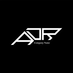 ADR logo design, ADR simple and modern logo. ADR luxurious alphabet design