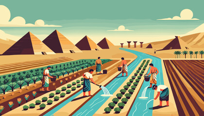 Naklejka premium Concept vector illustration of business situation. 