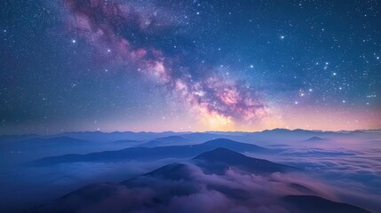 Beautiful river view, sunset