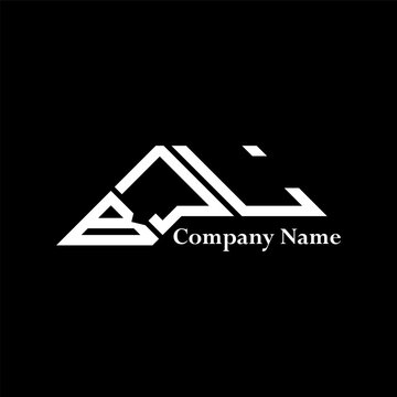 BJL logo design, BJL simple and modern logo. BJL luxurious alphabet design