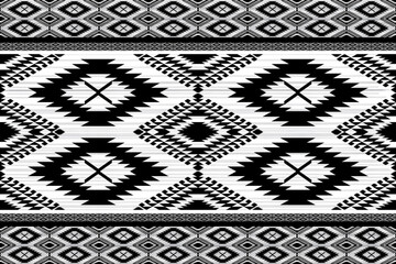 black and white seamless pattern