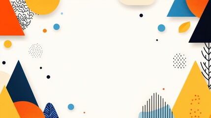 Explore a vibrant abstract geometric background with minimal triangles that bring a modern touch to your design aesthetic.