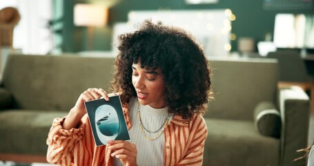 People, women and home with photography as magazine editor for creative problem with small business. teamwork, collaboration and happy with sample or paper for art portfolio for print publication