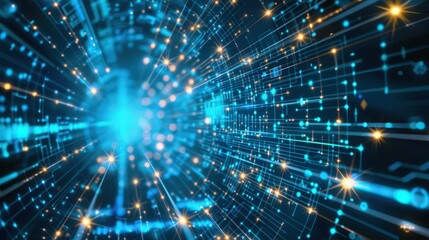 Naklejka premium Investigate the challenges of digital ethics, addressing issues such as data security, AI bias, and the digital divide.