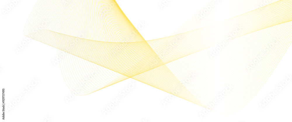 Poster vector modern background of waves of abstract waving line technology transparent blend line gold pat
