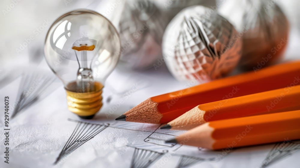 Poster paper and pencil are essential tools for brainstorming sessions, enabling quick jotting down of idea