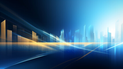 Modern Abstract Business dark blue Background.