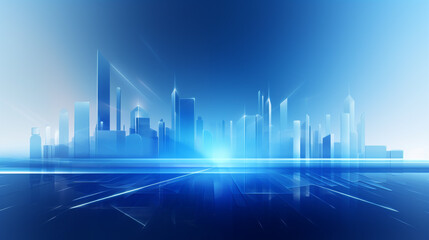 Fototapeta premium Digital Modern Abstract Business Background