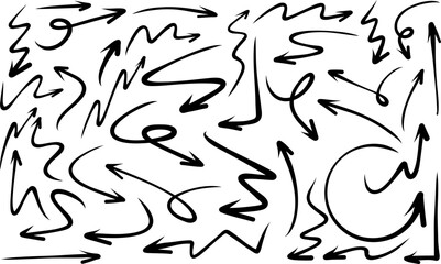 Vector Doodle Arrow Collection