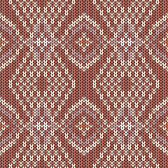 Beautifully patterned wool yarn designed according to the weaving pattern, resulting in a unique and beautiful pattern.