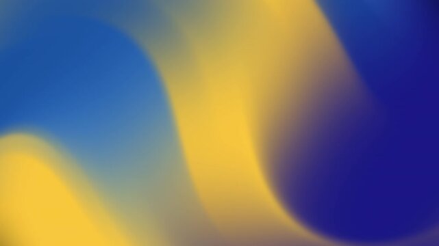 Blurred blue and yellow gradient background