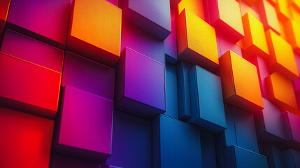 A colorful, abstract painting with a purple and orange wave. The painting is full of vibrant colors and has a dreamy, surreal feel to it