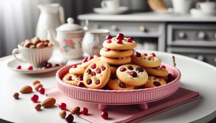 Kekse mit Cranberries