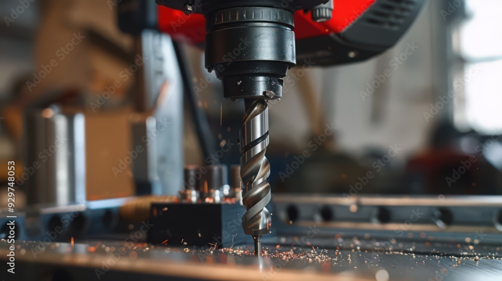 Poster the drill's speed and torque settings allow for customization, adapting to different materials and d