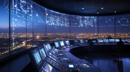 Air traffic control tower using advanced radar systems