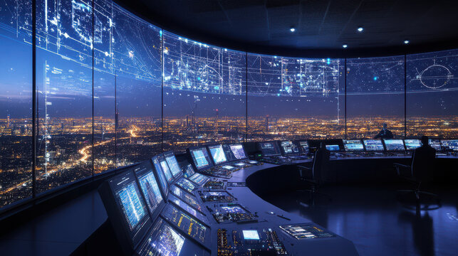 Air traffic control tower using advanced radar systems