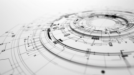 Abstract Technology Background