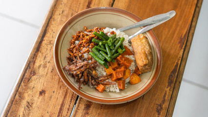 Indonesian special food called 